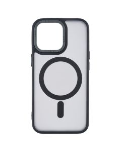 Чехол-накладка для iPhone 13 Pro Space TPU+PC Черный (Black) Matte MagSafe