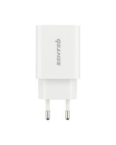 Зарядний пристрій Senteo Z-08 PD 20W USB-C Білий (White)