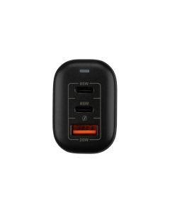 Зарядное устройство Senteo Z-21 65W PD3.0/QC3.0 (2USB-C + 1USB) Черный