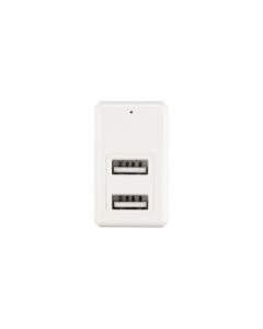 Зарядний пристрій Tornado TD-22 (2USB) 2.1A Білий (White)