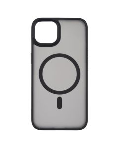 Чехол накладка для iPhone 13/14 MiaMi Pjur с MagSafe Чёрный (Black)