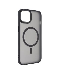Чехол накладка для iPhone 13/14 MiaMi Pjur с MagSafe Чёрный (Black)