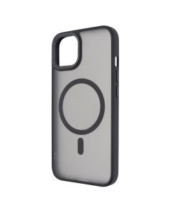 Чехол накладка для iPhone 13/14 MiaMi Pjur с MagSafe Чёрный (Black)