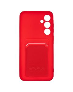 Чехол-накладка для Samsung A35 WAVE Colorful Pocket Красный (Red)