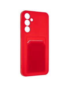 Чехол-накладка для Samsung A35 WAVE Colorful Pocket Красный (Red)