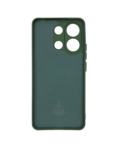 Чехол накладка для Xiaomi Redmi Note 13 Soft Case Зелёный (Тёмно-зелёный)