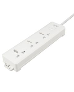 Мережевий фільтр XO WL17 3AC 2м Білий (White)