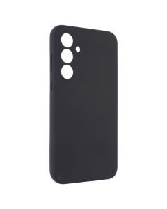 Чехол накладка для Samsung A35 Silicone MakeFuture Черный (Black)