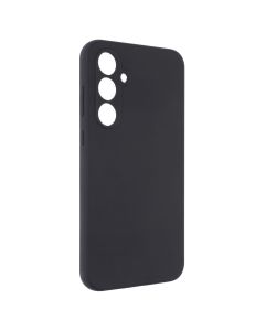 Чохол накладка для Samsung A55 Silicone MakeFuture Чорна (Black)