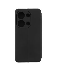 Чохол кейс для Xiaomi Redmi Note 13 Pro / Poco M6 Pro MakeFuture Flip Чорний (Black)