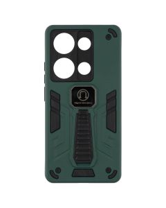 Чохол накладка для Xiaomi Redmi Note 13 Pro / Poco M6 Pro Armor Magnetic Зелена (Dark Green)