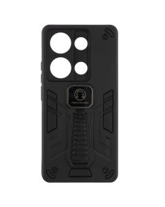 Чехол-накладка для Xiaomi Redmi Note 13 Pro / Poco M6 Pro Armor Magnetic Черный (Black)