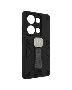 Чехол-накладка для Xiaomi Redmi Note 13 Pro / Poco M6 Pro Armor Magnetic Черный (Black)