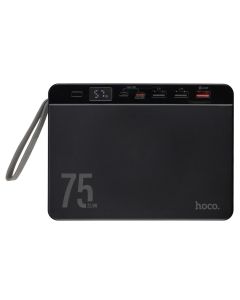 PowerBank 75000 mAh Hoco J94 Overlord 22.5W Чорний (Black)