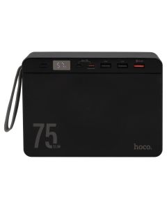 PowerBank 75000 mAh Hoco J94 Overlord 22.5W Чорний (Black)