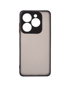 Чохол накладка для TECNO Spark Go 2024 Frosted Matte Чорна (Black)