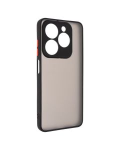 Чохол накладка для TECNO Spark Go 2024 Frosted Matte Чорна (Black)