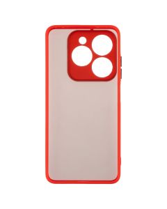 Чохол накладка для TECNO Spark Go 2024 Frosted Matte Червона (Red)
