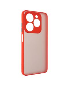 Чохол накладка для TECNO Spark Go 2024 Frosted Matte Червона (Red)