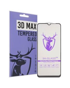 Захисне скло для Xiaomi Redmi 12C 3D Max MiaMi Чорне (Black)