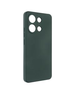 Чехол накладка для Xiaomi Redmi Note 13 Soft Case Зеленый (Хаки)
