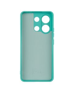 Чехол-накладка для Xiaomi Redmi Note 13 Soft Case Зеленый (Бирюзовый)