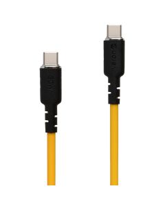 USB кабель Veron CC072 100W Type-C to Type-C 2м Жовтий (Yellow)