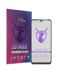 Захисне скло для Xiaomi Redmi Note 7 3D Max MiaMi Чорне (Black)