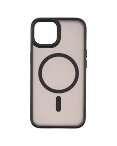 Чохол накладка для iPhone 14 MiaMi Pjur with MagSafe Чорна (Black)