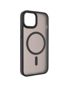 Чохол накладка для iPhone 14 MiaMi Pjur with MagSafe Чорна (Black)