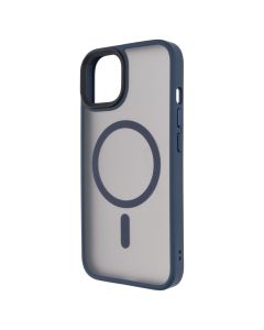 Чехол-накладка для iPhone 14 MiaMi Pjur с технологией MagSafe, синий (Ocean Blue)