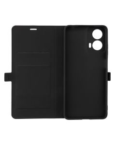 Чохол кейс для Motorola Moto G24 WAVE Flap Чорний (Black)