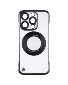 Чохол накладка для iPhone 15 Pro Slim Case with MagSafe Чорна (Black)