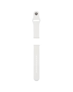 Ремінець для годинника Xiaomi Amazfit/Samsung Sport Band 20 мм Білий (White)