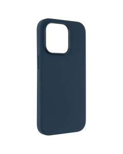 Чохол-накладка для iPhone 14 Pro Proove Silicone Case с магнітним кільцем Синій (Storm Blue)