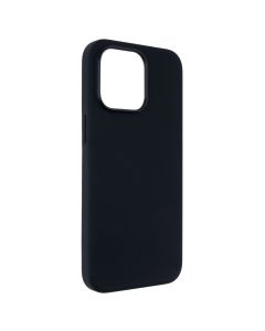 Чехол накладка для iPhone 15 Pro Max Proove Silicone Case with Magnetic Ring Черный (Black)