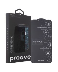 Захисне скло для iPhone 13/13 Pro/14 Proove Privacy Чорне (Black)