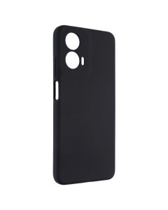 Чохол накладка для Motorola G24 Silicone MakeFuture Чорна (Black)