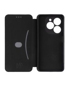 Чехол-кейс для Infinix Smart 8 Plus/8 Pro Flip MakeFuture Чёрный (Black)