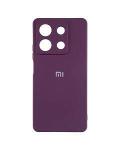 Чохол накладка для Xiaomi Redmi Note 13 5G Soft Case Червона (Marsala)
