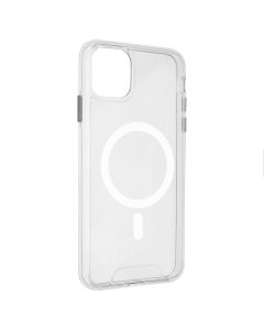 Чохол-накладка для iPhone 11 Pro Max TPU Space Case MagSafe Прозора (Прозрачный)