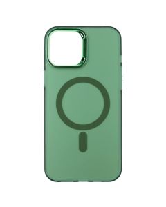 Чохол-накладка для iPhone 12 Pro Max MagSafe IMD Colors Зелена (Green)