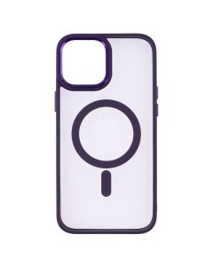 Чехол-накладка для iPhone 12 Pro Max MagSafe IMD Colors Фиолетовый (Purple)