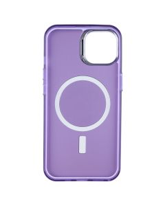 Чехол-накладка для iPhone 13/14 MagSafe IMD Colors Фиолетовый (Purple)
