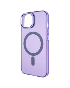 Чехол-накладка для iPhone 13/14 MagSafe IMD Colors Фиолетовый (Purple)