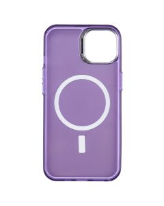 Чехол-накладка для iPhone 14 Pro MagSafe IMD Colors Фиолетовый (Purple)