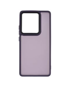 Чехол накладка для Xiaomi Redmi Note 13 Pro / Poco M6 Pro WAVE Color Case Фиолетовый (Глубокий фиолетовый)