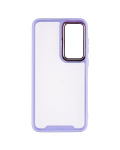 Чехол накладка для Samsung A55 WAVE Just Case Фиолетовый (Светло-фиолетовый)