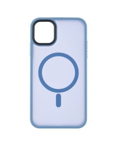 Чехол-накладка для iPhone 11 WAVE Matte Insane MagSafe Синий (Sierra blue)