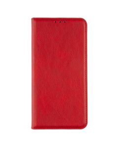 Чехол кейс для Motorola E13 DM Book Case Leather Красный (Red)